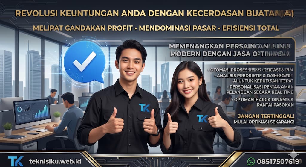 Peran Penting Digital Agency Jakarta dalam Ekosistem Bisnis Modern - CV TEKNISIKU Gambar cover artikel: Peran Penting Digital Agency Jakarta dalam Ekosistem Bisnis Modern - Edukasi IT CV TEKNISIKU