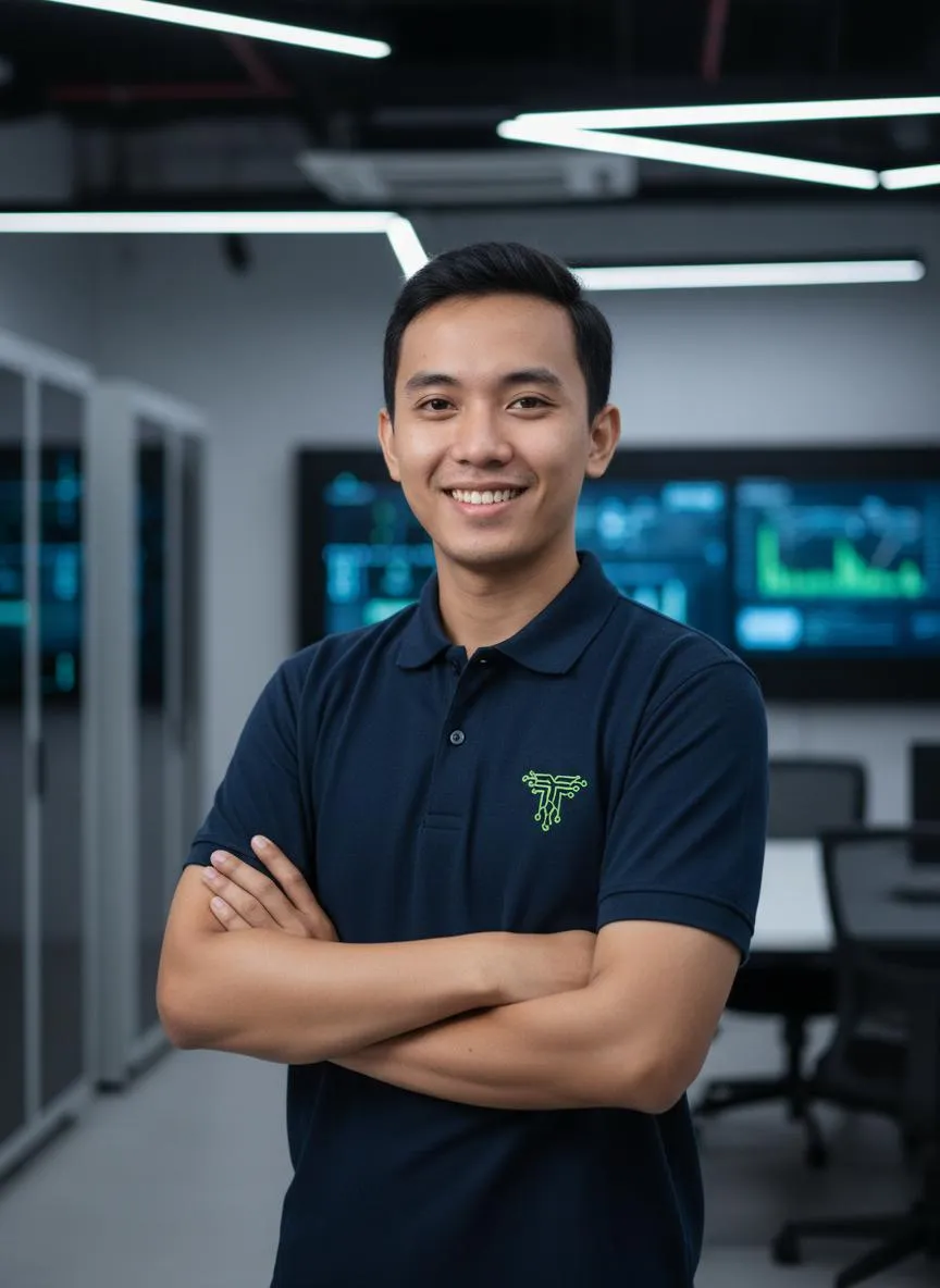 Foto profil Teknisi Andi Pratama - Jasa Service Laptop & Perbaikan Komputer Panggilan CV TEKNISIKU Bekasi Cikarang Cibitung