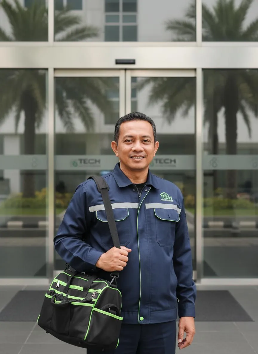 Foto profil Teknisi Budi Santoso - Jasa Service Laptop & Perbaikan Komputer Panggilan CV TEKNISIKU Bekasi Cikarang Cibitung